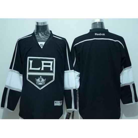 Los Angeles Kings Blank Black Home Stitched NHL Jersey